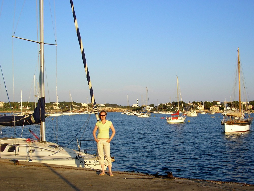 Přístav v Porto Colom