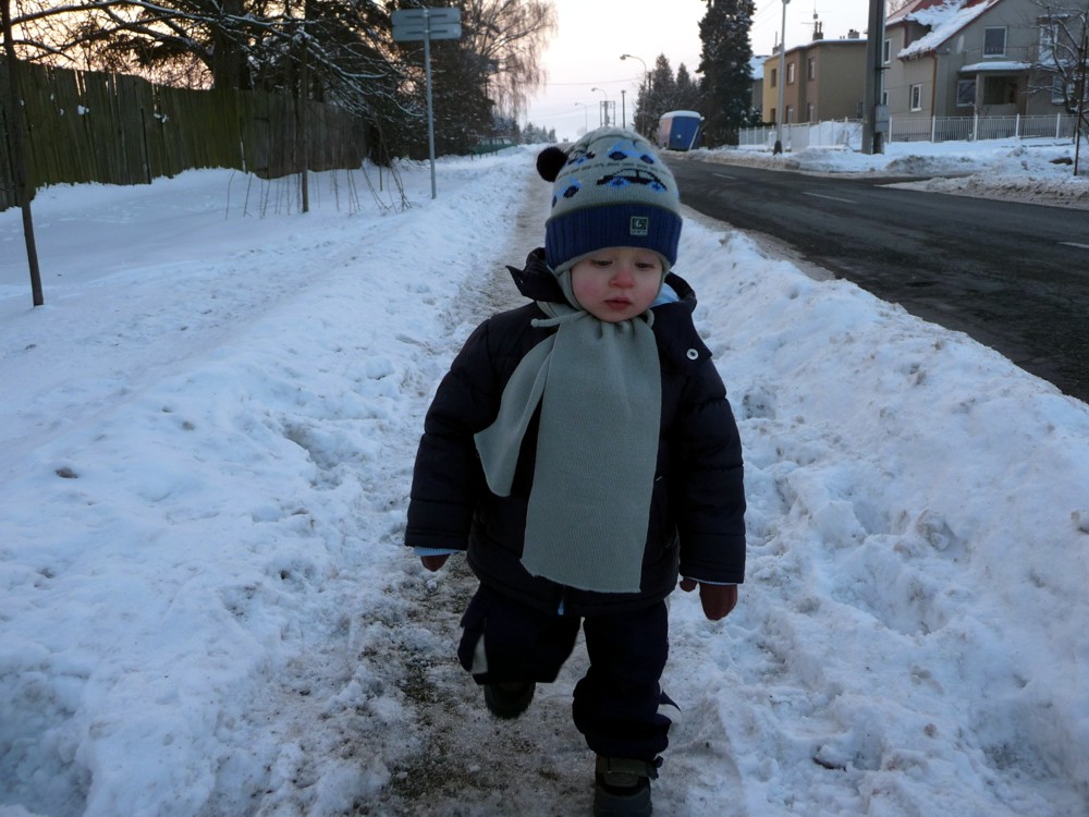 ... to už je lepší ťapat po svých :-)