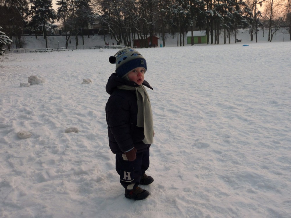 Už zapadá sluníčko, zase bude pořádná zima